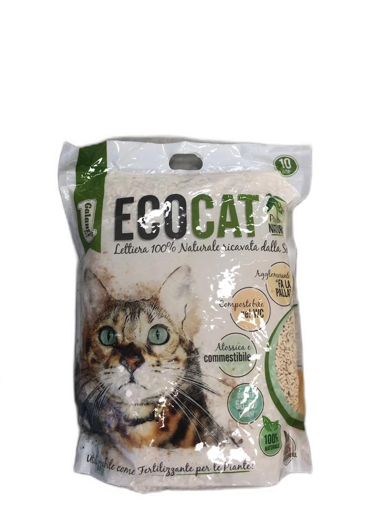 Lettiera per gatti vegetale naturale biodegradabile 7 litri - Articoli  Animali