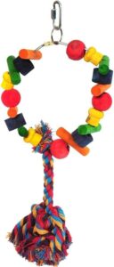 GIOCO PAPPAGALLO HAPPIPET CARTWHEEL  MIS :  28 x 15 x 8 cm; 130 grammi