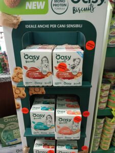 OASY BISQUITS DOG MINI SMALL  GUSTI MIX ( 4 CONFEZIONI DA 250GR)MONOPROTEIN